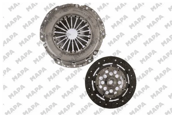FORD К-кт зчеплення (диск+кошик) Fiesta V,Fusion 1.4TDC 01-i,Mazda 2 03- MAPA 000210209 (фото 1)