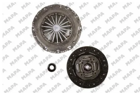 СITROEN К-кт зчеплення (повний) Berlingo,Jumpy,Scudo,Xsara 2.0Hdi 00- 228mm MAPA 000228200