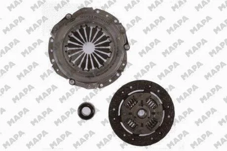 PEUGEOT комплект зчеплення (повний) 307 1.4I 01-,Citroen C2/3 180mm MAPA 004180300