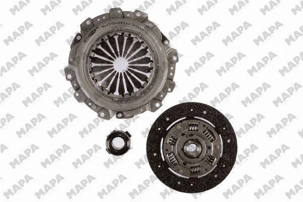 RENAULT комплект зчеплення R19,21,Clio,Rapid 1.6/1.9d 86- MAPA 005200300 (фото 1)