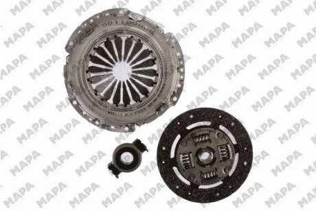 VW К-кт зчеплення диск+ корзина + підшипник CADDY II (9K9A) 60 1.4 -04 MAPA 007190800