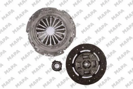 FIAT К-кт зчеплення Doblo,Marea,Palio,Stilo 1.6 16V 96- MAPA 007200700