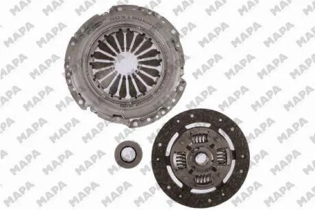 VW К-кт зчеплення (повний) Polo,Skoda Fabia,Seat 1.2 01- MAPA 008190000