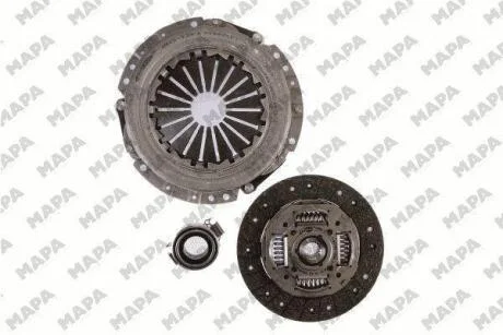 TOYOTA К-кт зчеплення Corolla 1.4D-4D 04- MAPA 011215500