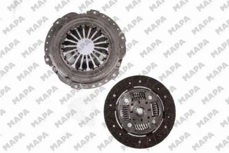 OPEL К-кт зчеплення (диск+кошик) Astra G/H,Combo,Vectra B/C 1.6/1.8 200mm MAPA 012200609
