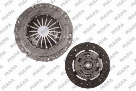 OPEL К-т. зчеплення (диск + кошик) Astra F/G,Vectra B 1.6/2.0I 16V 220mm MAPA 014215809