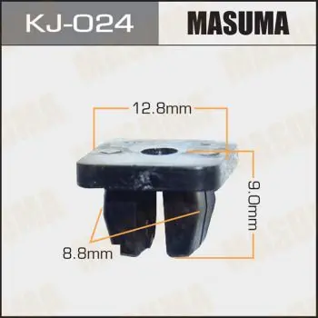 Клипса пластиковая MASUMA KJ024 (фото 1)