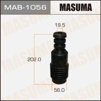 Комплект пилозахисних ковпаків, амортизатор MASUMA MAB-1056