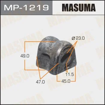 Втулка стабілізатора MASUMA MP1219 (фото 1)