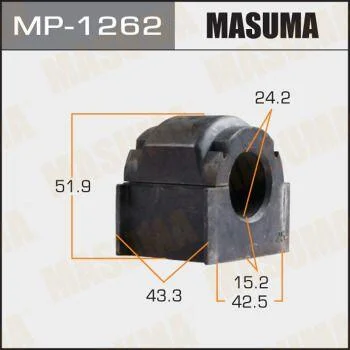 Втулка стабилизатора MASUMA MP1262 (фото 1)