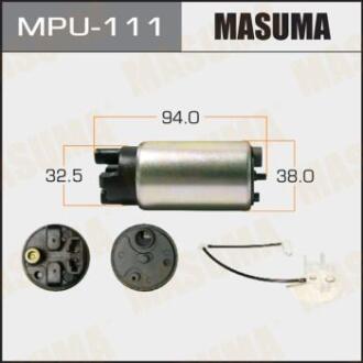 Насос паливний 100L/h, 2kg/cm2 сітка MPU-053 MASUMA MPU111