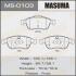 Колодки тормозные дисковые MASUMA MS0103 (фото 1)