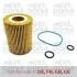 MEATDORIA OPEL Фильтр масляный Astra, Corsa, Meriva, Zafira 1.7CDTI MEAT&DORIA 14012 (фото 1)