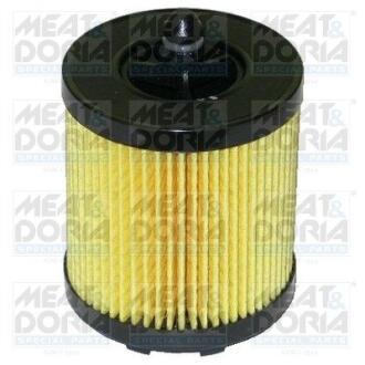 MEATDORIA OPEL Фильтр масляный вставка 2,2i: Astra G, Signum 2,0/2,2 03-, Vectra B/C MEAT&DORIA 14025