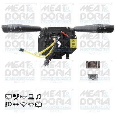 MEATDORIA FIAT Перемикач на рульовій колонці Grande Punto 05-,Punto 08- MEAT&DORIA 23001E (фото 1)