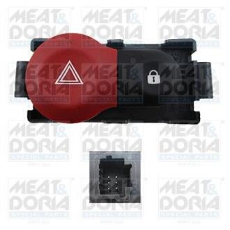 MEATDORIA RENAULT Кнопка авар. сигн. Clio III 05- MEAT&DORIA 23647