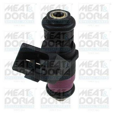 Паливний інжектор RENAULT CLIO III, FLUENCE, GRAND SCENIC II, GRAND SCENIC III, LAGUNA II, LAGUNA III, MEGANE, MEGANE II, MEGANE III, MODUS, SCENIC II, SCENIC III 1.4/1.6/2.0 11.02- MEAT&DORIA 75117223E (фото 1)