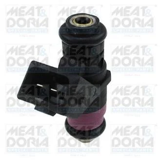 Паливний інжектор RENAULT CLIO III, FLUENCE, GRAND SCENIC II, GRAND SCENIC III, LAGUNA II, LAGUNA III, MEGANE, MEGANE II, MEGANE III, MODUS, SCENIC II, SCENIC III 1.4/1.6/2.0 11.02- MEAT&DORIA 75117223E