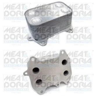 MEATDORIA VW масляний радіатор Audi A1/3/4/5/6,Q3/5,Amarok,Caddy III,IV,Crafter,Passat,Golf VI,T5/6,Tiguan,Touran MEAT&DORIA 95017