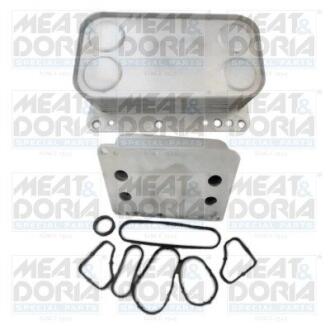MEATDORIA RENAULT масляний радіатор Espace IV,Koleos,Grand Scenic III,Laguna II,III,Latitude,Megane II,III,Trafic II,Opel Vivaro,Nissan Qashqai,X-Trail 2.0dCi MEAT&DORIA 95162