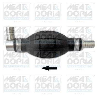 MEATDORIA Насос ("груша") ручной подкачки топлива угловой/прямой d=12mm/d=12mm MEAT&DORIA 9592 (фото 1)