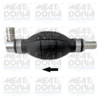 MEATDORIA Насос ("груша") ручной подкачки топлива угловой/прямой d=12mm/d=12mm MEAT&DORIA 9592