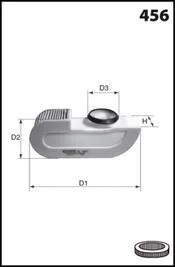 Фільтр повітря MECAFILTER EL9454