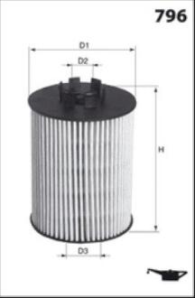Фільтр оливи MECAFILTER ELH4430