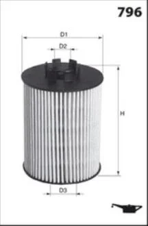 Фільтр оливи MECAFILTER ELH4430