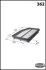 Фільтр повітря MECAFILTER ELP9390 (фото 1)