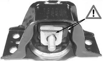 Подушка двигуна Renault Clio III/Nissan Micra III 1.2-1.6 03- Пр. METALCAUCHO 05144 (фото 1)