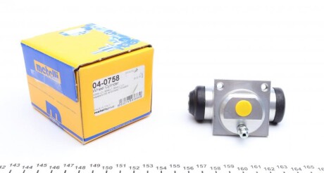 Цилиндр тормозной METELLI 04-0758