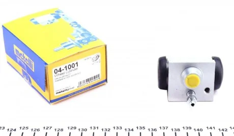Циліндр гальмівний (задній) 04-1001 METELLI 041001