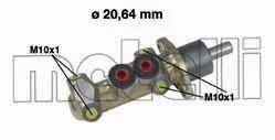 Циліндр гідравлічний гальмівний METELLI 050044