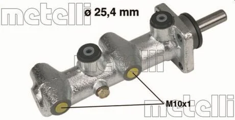Циліндр гідравлічний гальмівний METELLI 050110