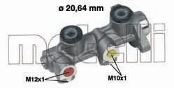 Циліндр гальмівний (головний) 05-0190 METELLI 050190
