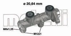 Циліндр гальмівний головний METELLI 050307