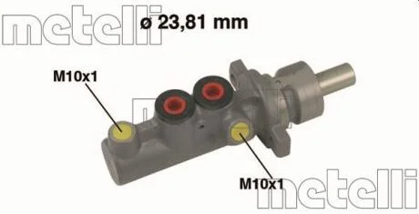 Головний гальмівний циліндр METELLI 050544