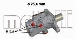 Циліндр гальмівний головний METELLI 05-0555