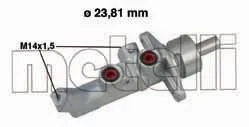 Циліндр гальмівний головний METELLI 050648