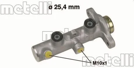 Циліндр гідравлічний гальмівний METELLI 050652