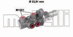 Циліндр гальмівний (головний) METELLI 050779