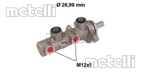Головний гальмівний циліндр METELLI 050799