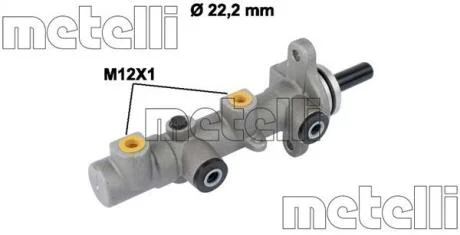 Циліндр гідравлічний гальмівний METELLI 050825