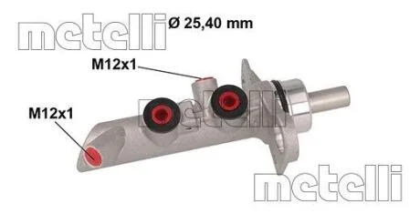 Головний гальмівний циліндр METELLI 050891