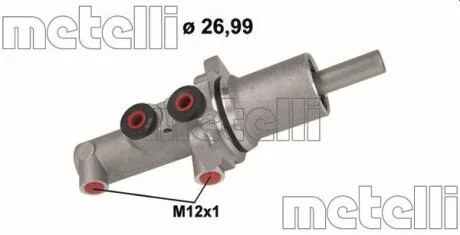 Головний гальмівний циліндр METELLI 051144