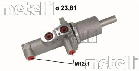 Головний гальмівний циліндр METELLI 051145