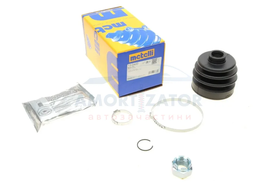 Комплект пильника РШ шарніра 13-0400 METELLI 130400 (фото 1)