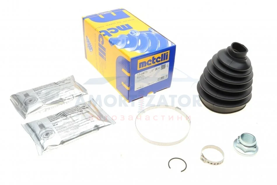 Комплект пильника РШ шарніра 13-0473 METELLI 130473 (фото 1)