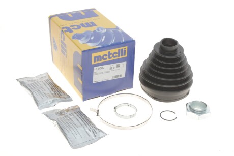 Комплект пильника РШ шарніра METELLI 13-0502